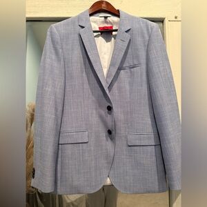 Men's Light Blue Blazer by Hugo Boss, size 38